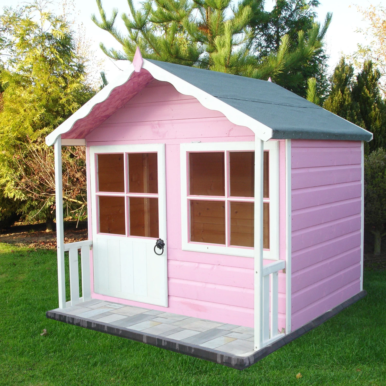 Shire 5x4 Kitty Whitewood Pine Playhouse Assembly Required 1 Shire 5x4 Kitty Whitewood Pine Playhouse Assembly Required