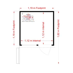 Shire 6x4 Bunny Whitewood Pine Playhouse Assembly Required -Garden Outdoor Store shire 6x4 bunny whitewood pine playhouse assembly required5019804111732 02t