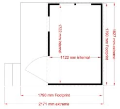 Shire 6x4 Command Post Whitewood Pine Playhouse Assembly Required -Garden Outdoor Store shire 6x4 command post whitewood pine playhouse assembly required5397007006452 02t bq