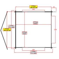 Shire Bere 11x11 Apex Tongue & Groove Wooden Cabin - Base Not Included -Garden Outdoor Store shire bere 11x11 apex tongue groove wooden cabin base not included5019804112548 02t