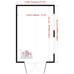Shire Bison 12x8 Glass Apex Shiplap Wooden Workshop - Base Not Included -Garden Outdoor Store shire bison 12x8 glass apex shiplap wooden workshop base not included5019804119066 02t bq