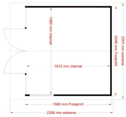 Shire Kensington 7x7 Glass Apex Shiplap Wooden Summer House - Base Not Included 14 Shire Kensington 7x7 Glass Apex Shiplap Wooden Summer House - Base Not Included -Garden Outdoor Store shire kensington 7x7 glass apex shiplap wooden summer house base not included5019804198788 02t