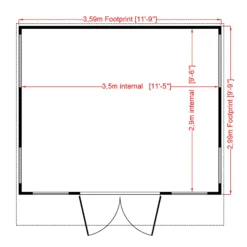 Shire Miami Gym 12x10 Pent Shiplap Wooden Summer House - Assembly Service Included -Garden Outdoor Store shire miami gym 12x10 pent shiplap wooden summer house assembly service included5019804118922 02t bq