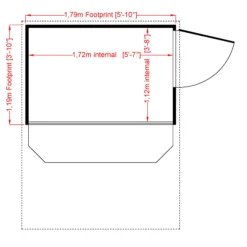 Shire Timber Bar Shiplap Wooden 6x4 Apex Garden Storage - Assembly Service Included -Garden Outdoor Store shire timber bar shiplap wooden 6x4 apex garden storage assembly service included5019804118946 02t bq