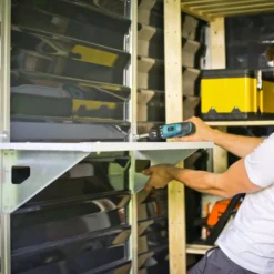 Skylight White Internal Shelf Kit (W)847mm (D)305mm 10 Skylight White Internal Shelf Kit (W)847mm (D)305mm -Garden Outdoor Store skylight white internal shelf kit w 847mm d 305mm7290108130225 04i BQ