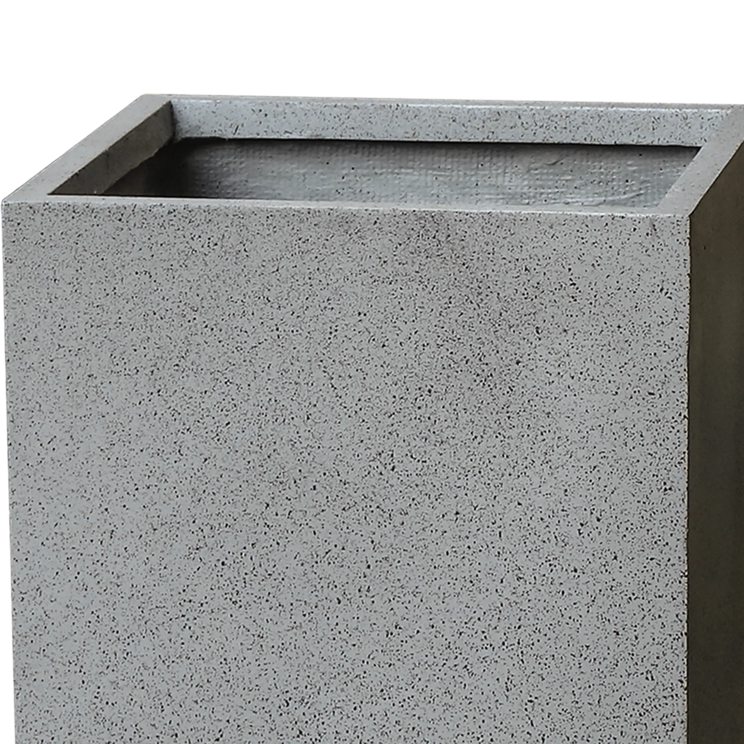 Verve Abava Grey Terrazzo Square Planter 2 Verve Abava Grey Terrazzo Square Planter - Image 2
