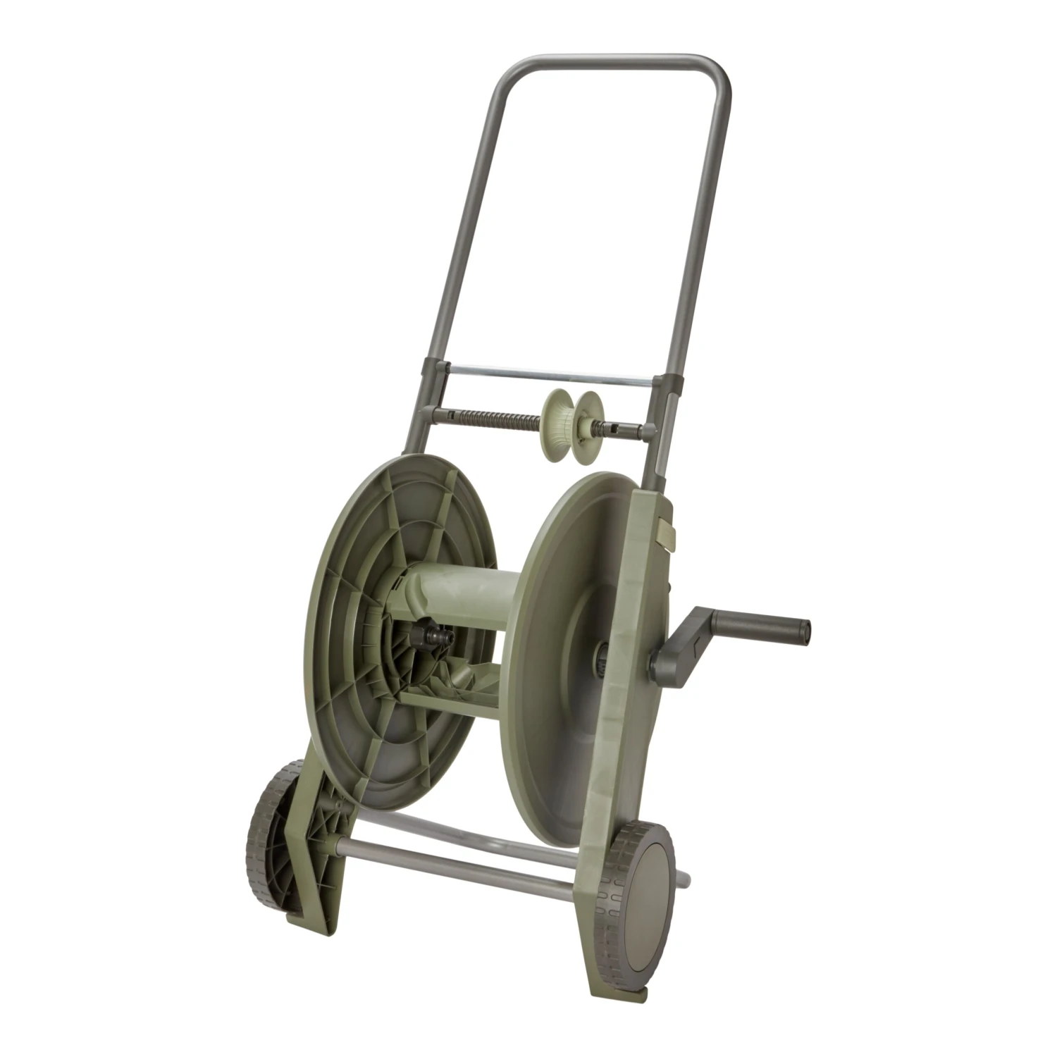 Verve Freestanding Empty Hose Cart With Wheels 1 Verve Freestanding Empty Hose Cart With Wheels