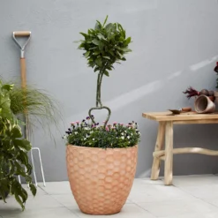 Verve Gudenå Natural Terracotta Honeycomb Circular Plant Pot (Dia)32cm 5 Verve Gudenå Natural Terracotta Honeycomb Circular Plant Pot (Dia)32cm -Garden Outdoor Store verve gudena natural terracotta honeycomb circular plant pot dia 32cm5059340327624 01i scaled