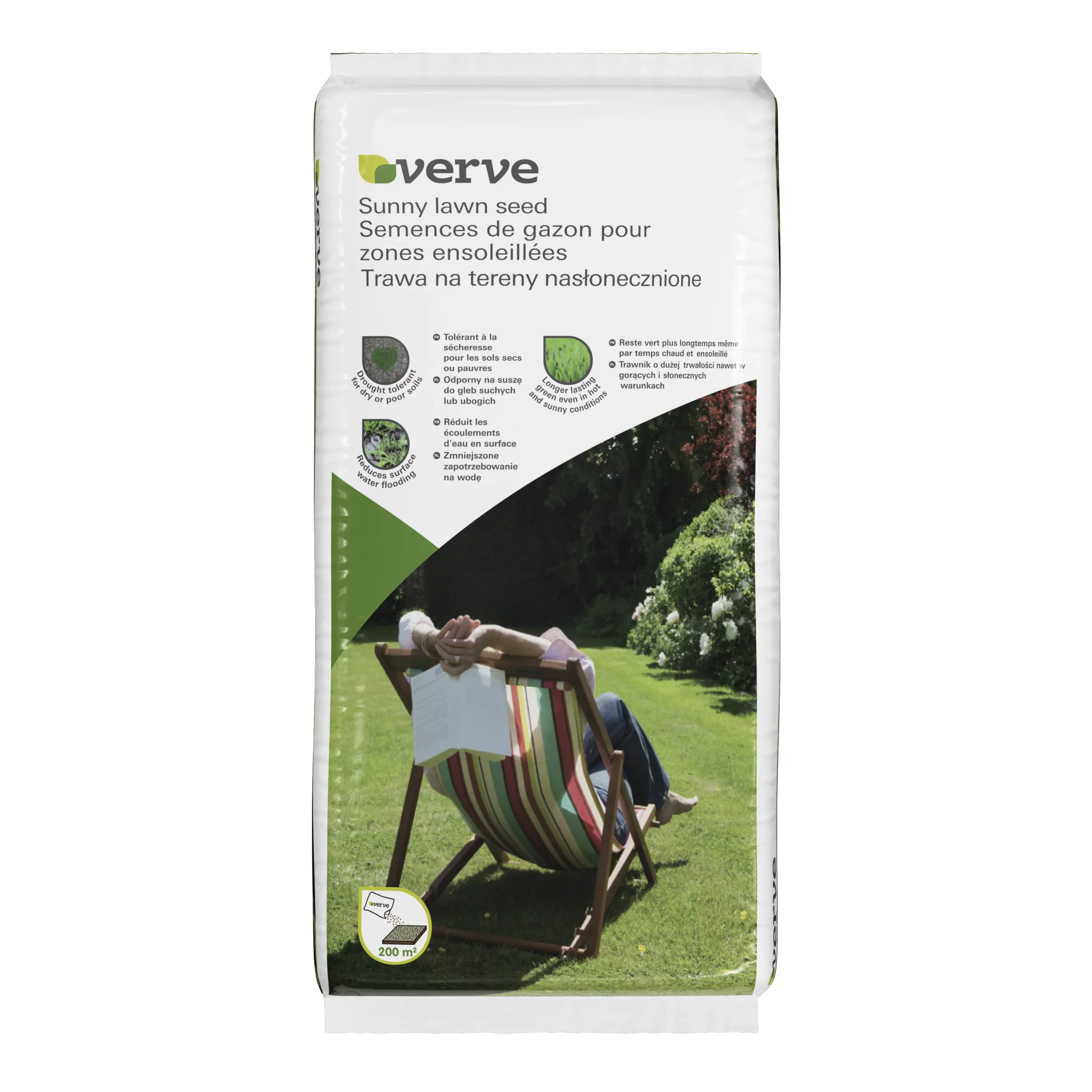 Verve Sunny Grass Seeds, 5kg 2 Verve Sunny Grass Seeds, 5kg - Image 2