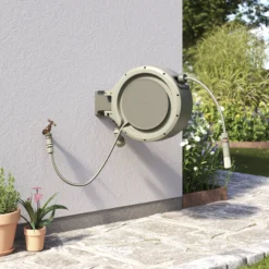 Verve Wall-mounted Auto Hose Reel Set (L)25m -Garden Outdoor Store verve wall mounted auto hose reel set l 25m5059340250960 01i scaled