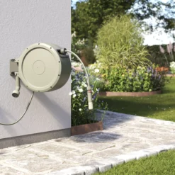 Verve Wall-mounted Auto Hose Reel Set (L)25m -Garden Outdoor Store verve wall mounted auto hose reel set l 25m5059340250960 05i scaled