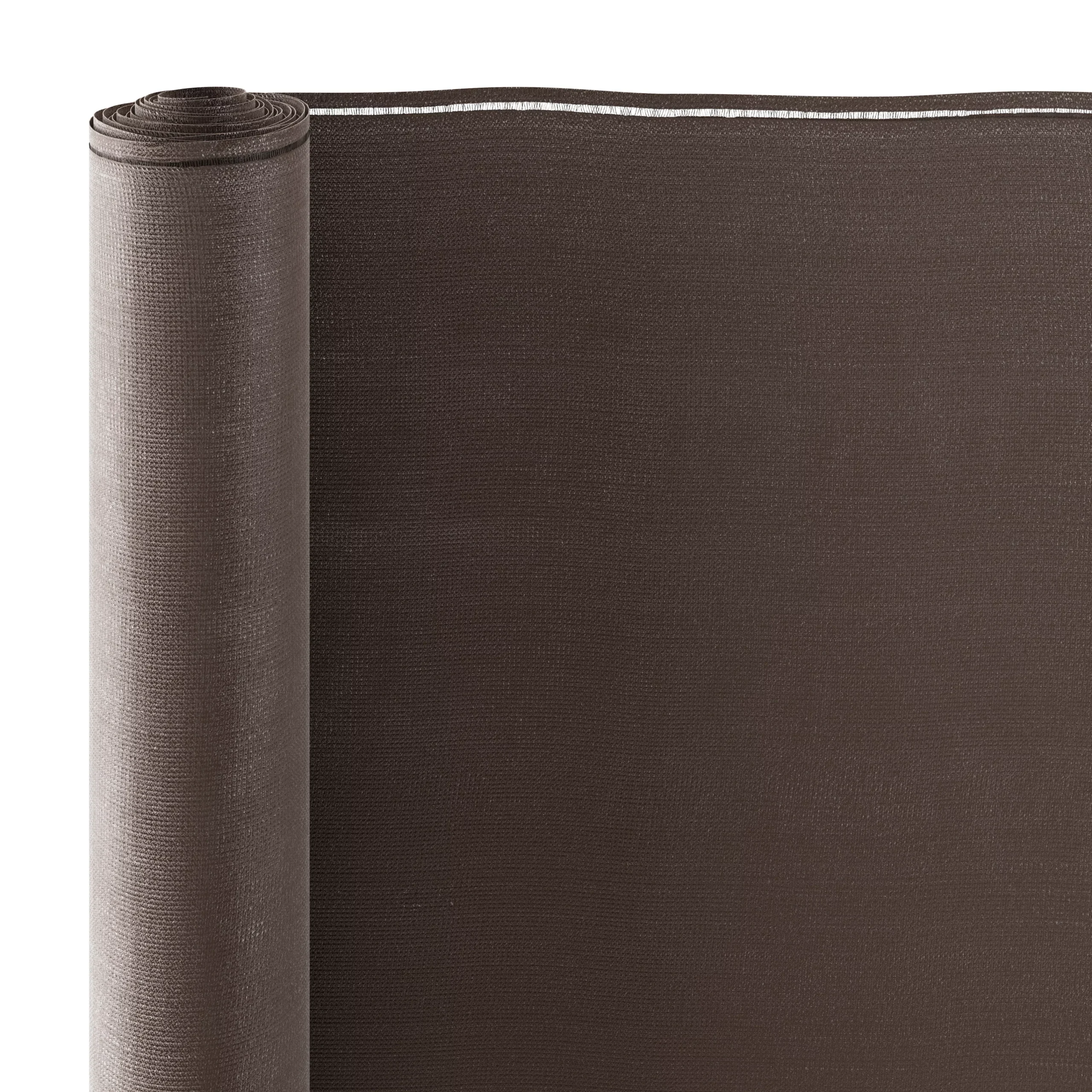 Woven Breeze Brown High-density Polyethylene (HDPE) & Woven Fibre Garden Screen (H)1m (W)3m 1 Woven Breeze Brown High-density Polyethylene (HDPE) & Woven Fibre Garden Screen (H)1m (W)3m